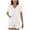 White, variant on TEAJOPSUU Two Piece Sets for Women Short Sleeve V Neck Causal Shorts Sets Casual Summer Short Sets for Everyday Home Wear White