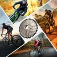 thumbnail image 5 of 8/9/10/11/12 Speed Road Bike Cassette​ BUCKLOS 11-25/28/32/34/36/40/42/46/50/52T Mountain Ultra-Light Bicycle Cassette 11-52T Sprocket Cogs for Sram Shimano HG Hub Driver fit MTB/XC/DH/AM, 5 of 5
