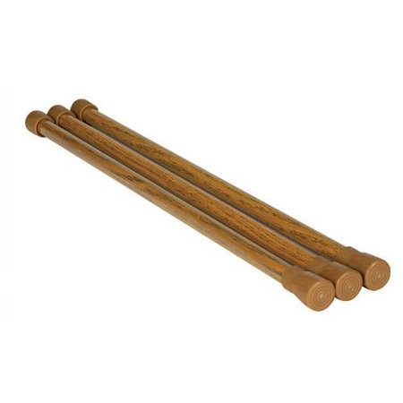 Camco 43823 Oak Refrigerator Bar - 3 pack