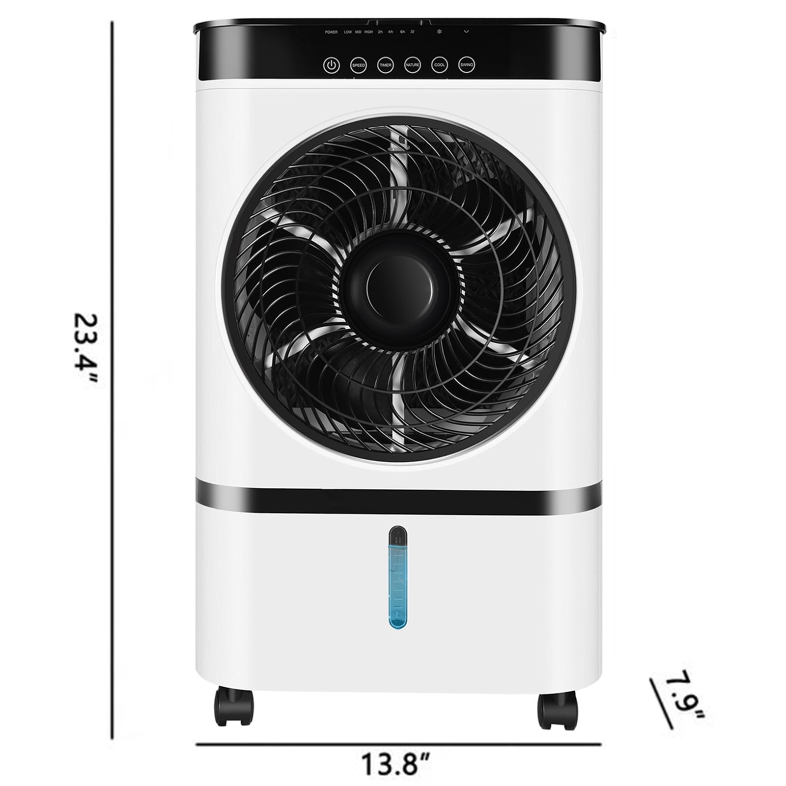 SUGIFT 301 Evaporative Air Cooler Portable Air Cooling Fan, White