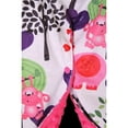 thumbnail image 3 of Baby Minky Velboa Carseat Canopy Carrier Cover (Safari / Hot Pink), 3 of 7