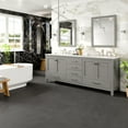 thumbnail image 3 of Eviva Aberdeen 84"W x 22"D Gray Double Sink Bathroom Vanity with White Carrara Quartz Vanity Top and Rectangular Undermount Sinks, 3 of 8