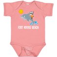 thumbnail image 3 of Inktastic Fort Myers Beach Florida Dolphin Boys or Girls Baby Bodysuit, 3 of 5