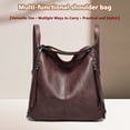 thumbnail image 5 of Arcticwind 3PCS Hobo Crossbody Bags Set for Women,Purses,Shoulder Handbags,3 in 1 Convertible Backpack for Ladies Shoulder Bags Satchel Bags,PU Leather,with Wallet Adjustable Straps for Ladies Tote, 5 of 5