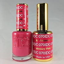 DND - DC Duo Soak off Gel & Matching nail polish - VISIONARY PINK #DC070