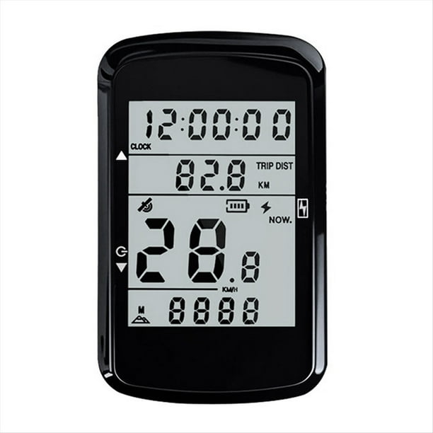 Ordenador de Bicicleta Inalámbrico con Pantalla Táctil y Velocímetro para Bicicleta de Montaña. Accesorios para Bicicleta.