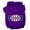 Purple, variant on Pet, Dog Cat Hoodie Screen Printed, "Bonely In America"