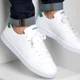 thumbnail image 1 of Adidas Advantage Men's Tennis Shoes White Sneaker Athletic Trainer Footwear #300, 1 of 6