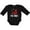 AB-Black, variant on First Birthday Ladybug 1 Year Old Girls Long Sleeve Baby Bodysuit