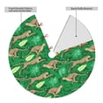 thumbnail image 2 of Sikiie Leopard Print 30-48 inches {designName} Print Christmas Tree Skirt Snowman Xmas Tree Skirt with Edge Christmas Decorations for Holiday Party36", 2 of 7