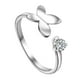 thumbnail image 3 of Xihbxyly Anillo de Moda, Elegante Joya de Estilo Diamante, Accesorio de Diseño Ajustable, Material de Aleación Llamativo, Ideal para Bodas, Banquetes, Regalo Perfecto para Mujer, Estilo Único., 3 of 7