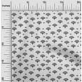 thumbnail image 2 of oneOone Polyester Lycra White Fabric Block Craft Projects Decor Fabric Printed By The Yard 56 Inch Wide, 2 of 6