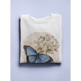 thumbnail image 3 of Shadow Box Butterfly C Sweatshirt Women -Grace Popp Designs, Female 3X-Large, 3 of 4