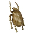 thumbnail image 5 of Ebros Large Gold Leaf Resin Scarab Dung Beetle Wall Sculpture Or Table Decor, 5 of 9