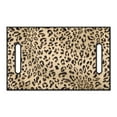 thumbnail image 2 of Renewold Universal Golf Cart Seat Cover Comfortable Blanket & Cooling Towel for EZGO Yamaha Club Cars and More 2-Seat Golf Cart, Leopard Print Beige, 2 of 5