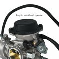 thumbnail image 4 of Carburador YFM400 compatible con ATV Yamaha, estándar OEM exacto, funcionamiento suave del motor, evita la falta de combustible del motor, compatible con Suzuki LTZ400, compatible con carburador, 4 of 5