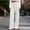 White wide leg pants for women a1, variant on Usloyux Women's Wide Leg High Waisted Pants with Pockets Elastic Trousers Casual Lounge Travel Bottoms, White 2XL