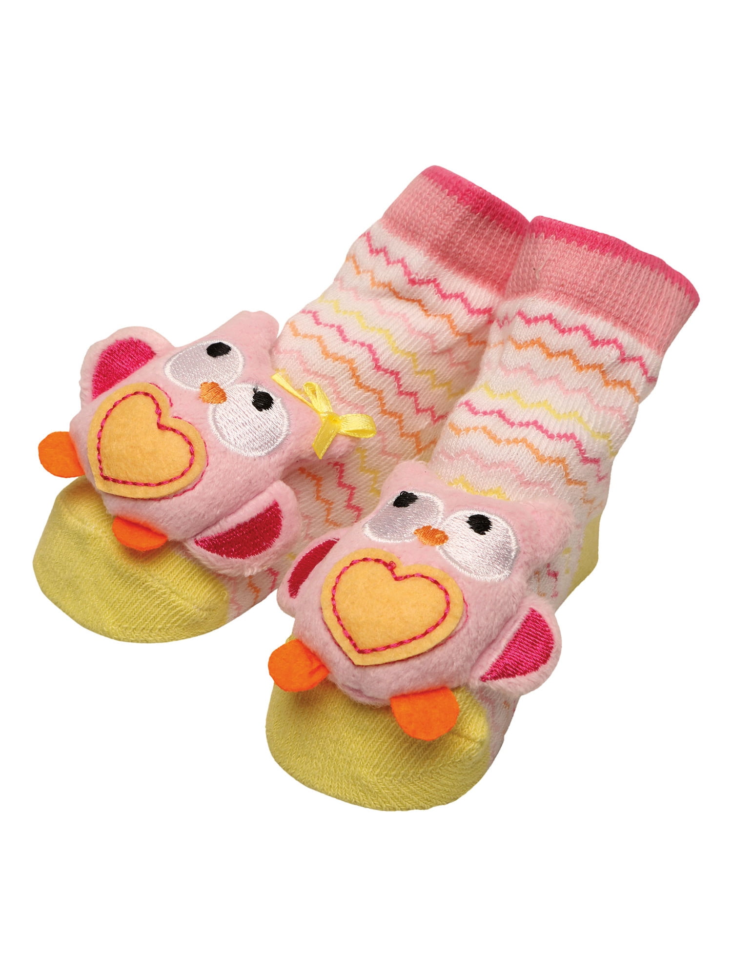 baby shoes with socks attached