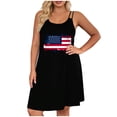 thumbnail image 2 of SOOMLON Short Nightgowns for Women Plus Size Comfy Nighties Double Spaghetti Strap Print Mini Dress Pajamas Dress, 2 of 6