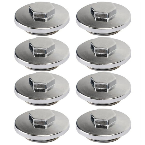 8PCS Valve Tappet Caps w/O-ring For Honda C CB CJ CL CT XL XR SL 12361-300-000