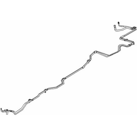 ACDelco Air Conditioner Hose Assembly, DEL15-33010