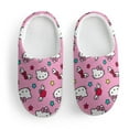 thumbnail image 3 of Kids Slippers Hello Kitty House Slippers Warm Soft Plush Slipper Anti-Slip Winter Fluffy House Shoes for Boys Girls, 3 of 7