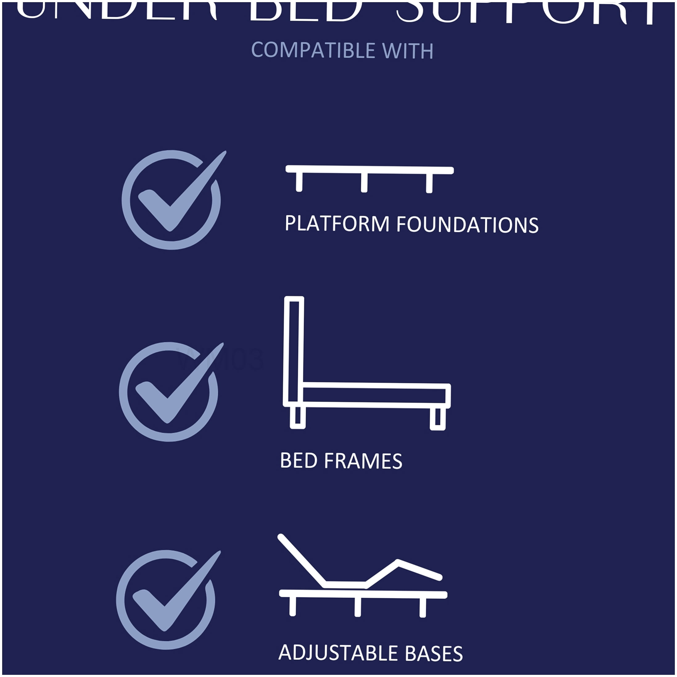CHAMPFLAG Firm Hybrid Mattress Full Size, Cooling Gel Memory Foam, Reinforced Edges, Motion Reduction, CertiPUR-US Certified