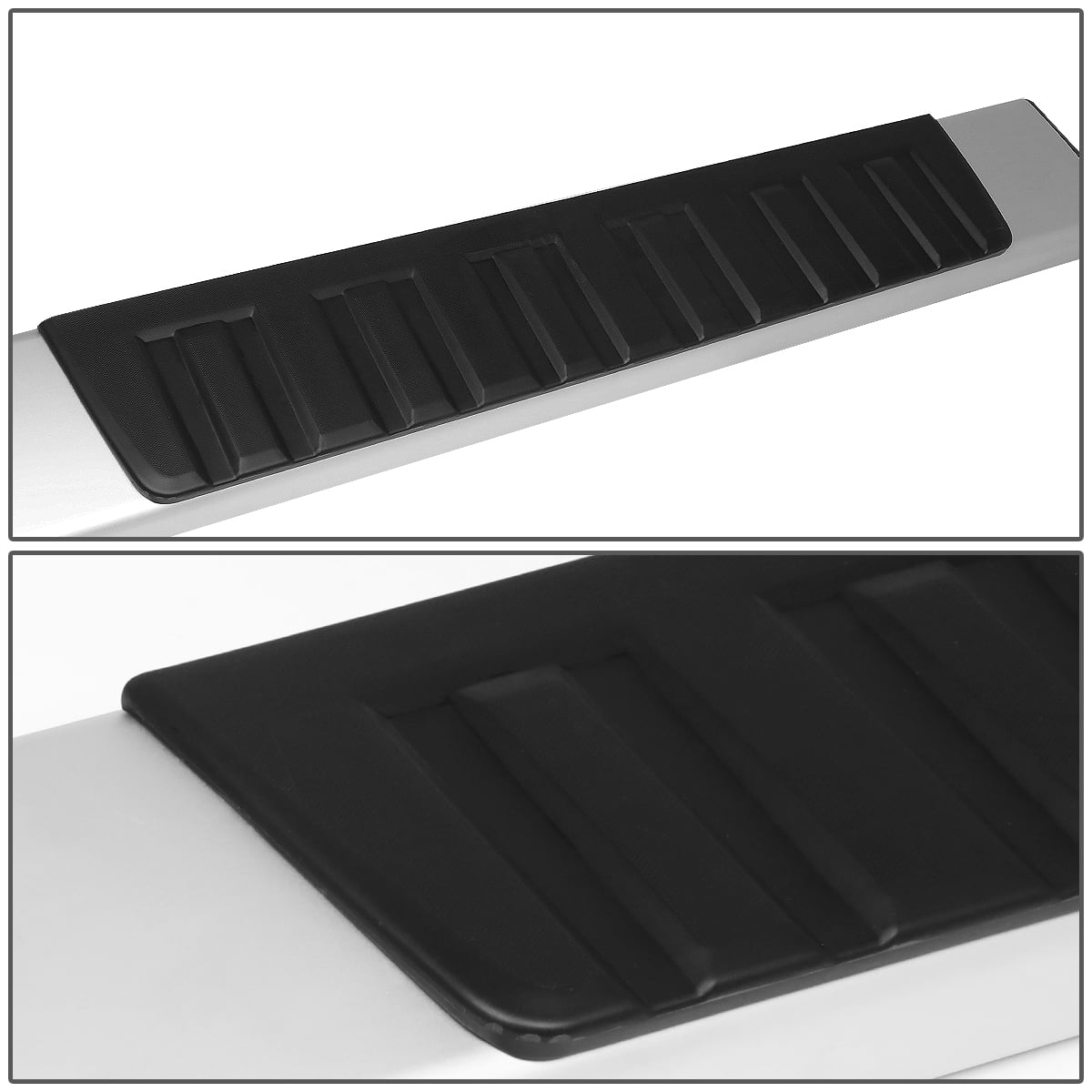 DNA Motoring For 07-19 Silverado sierra Crew Cab 6" Aluminum Running Board Side Step Nerf Bar