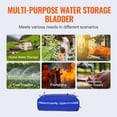 thumbnail image 6 of VEVOR 330L/87 Gallon Water Storage Bladder, RV Water Tank, 1000D Blue PVC Collapsible Water Storage Containers, Large Capacity Soft Water Bag, Portable Water Bladder, Fire Prevention, Camping, 6 of 9