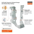 thumbnail image 4 of Perchero para viguetas Simpson Strong-Tie LUS28 galvanizado 2x8, 4 of 5
