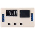 thumbnail image 1 of Temporizador  Activación Retardo DC 12V24V, Módulo Relé Retardo Tiempo Aislado por Optoacoplador 3 Botones para Control Temporización Inteligente, 1PC A, 1 of 1