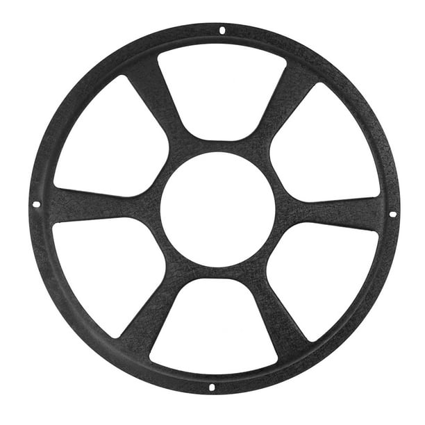 Cubierta Protectora Rejilla Altavoz Subwoofer Malla Hueca Altavoz Coche Negro 12 Pulgadas