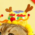 thumbnail image 6 of Chinese Dragon Pet Hat: Adjustable Lace-up Design, Cat and Dog Headwear for Festival Decorations, 6 of 7