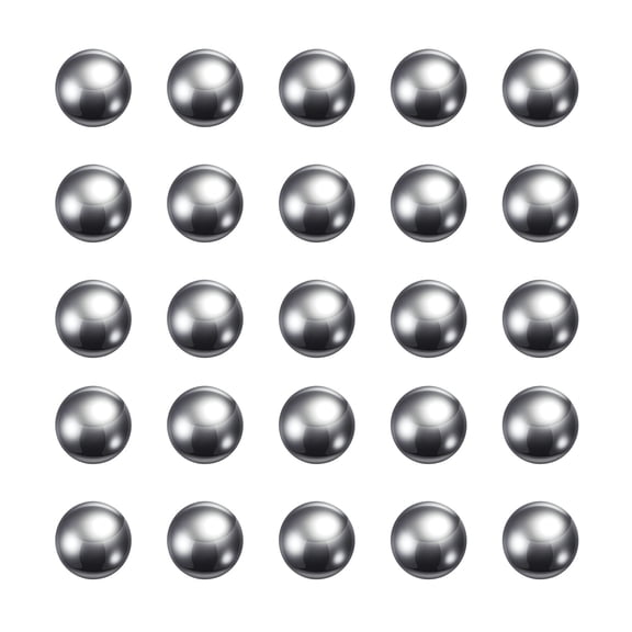 Uxcell Precision Balls 5/16" Diameter G10 Chrome Steel Ball for Bearings, Silver 30 Pack