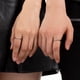thumbnail image 3 of Anillos de plata de amor sin fin para hombre y mujer, anillo ajustable con circonita cúbica, anillo de boda, anillo de promesa, anillo para parejas, 3 of 5