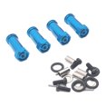 thumbnail image 1 of Vogacara RCGOFFLOW-Adaptador de pieza de actualización para coche de control remoto, montaje hexagonal de rueda fuerte de aleación de aluminio Kits de construcción modelo Azul, 1 of 6