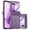 Purple, variant on Oupeigar for Motorola Razr 2024 50/2025 60 Phone Case with Wireless Charging,Screen Protector,Ultra-Thin Skin Feel Translucent Frosted-Blue