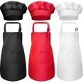 thumbnail image 1 of Juego de 6 delantales de chef KAIYANG para niños ajustables COLOR 2, 1 of 4