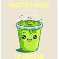 thumbnail image 2 of Matcha Made In Heaven Matcha Drink Adult Natural Crew Neck Short Sleeve Tee-Medium, 2 of 2