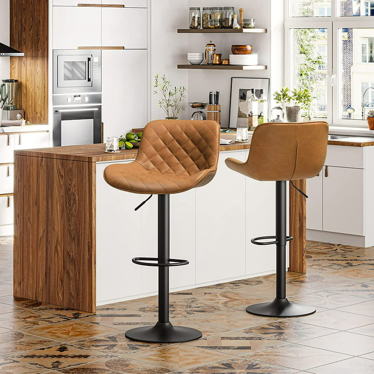 Leather Bar Stools Chairs