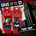 thumbnail image 4 of Old Spice Cleansing Body Wash for Men, 24/7 Shower Fresh with Lasting Scent, 2 in 1 Body and Face Wash, Rich Lather, Twin Pack, Superman and Batman, 2 x 24oz, 4 of 11
