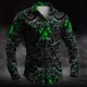 thumbnail image 1 of Camisa de moda para hombre, de manga larga, para fiestas, reuniones, noches, otoño, invierno, primavera y verano, camisa con solapa, 3D, rojo degradado, satinado, 1 of 6