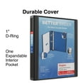 thumbnail image 2 of Staples 1" 3-Ring Better Binder Black (13395) 648819, 2 of 7