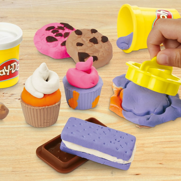 Play-Doh Little Bakery Playset, Play Kitchen Toys for Kids and