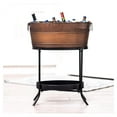 thumbnail image 7 of Copper Finish Hammered Galvanized Beverage Tub with Stand - 25 Quart Cooper, 7 of 7