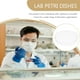 thumbnail image 4 of 10 placas de Petri de plástico con tapa para análisis de laboratorio, proyectos escolares, muestras de sangre, cultivo de plantas y cultivo celular, 4 of 8