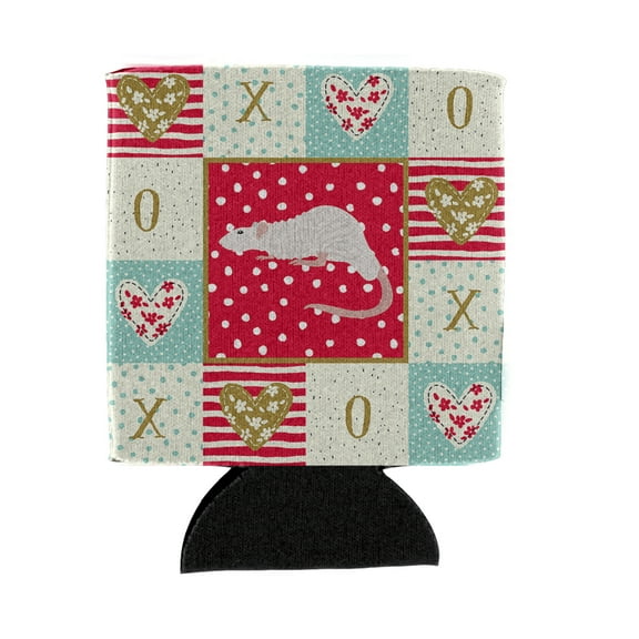 Carolines Treasures CK5458CC Dumbo Sphynx Rat Love Can or Bottle Hugger Can Hugger multicolor