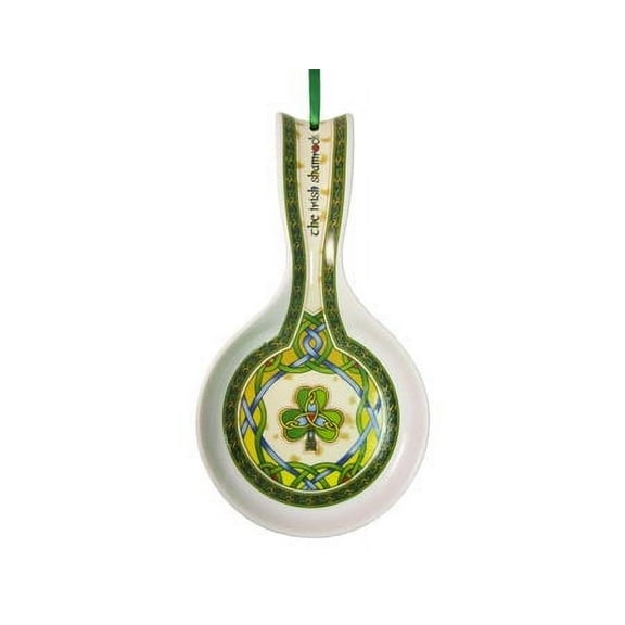 Royal Tara Clara Crafts Irish Shamrock Spoon Rest -- 1 Unit