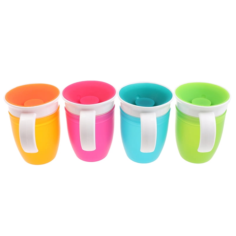 360 Degree Can Be Rotated Magic Cup Baby Learning Drinking Cup LeakProof Chis1 