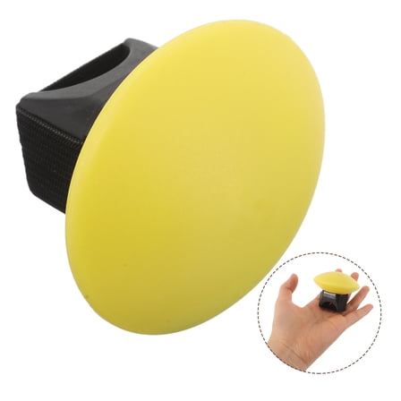 Raindrops Musical Shake Eggs Yellow Plastic Shaker Instrument for Home Use Lightweight Durable Percussion Accessory